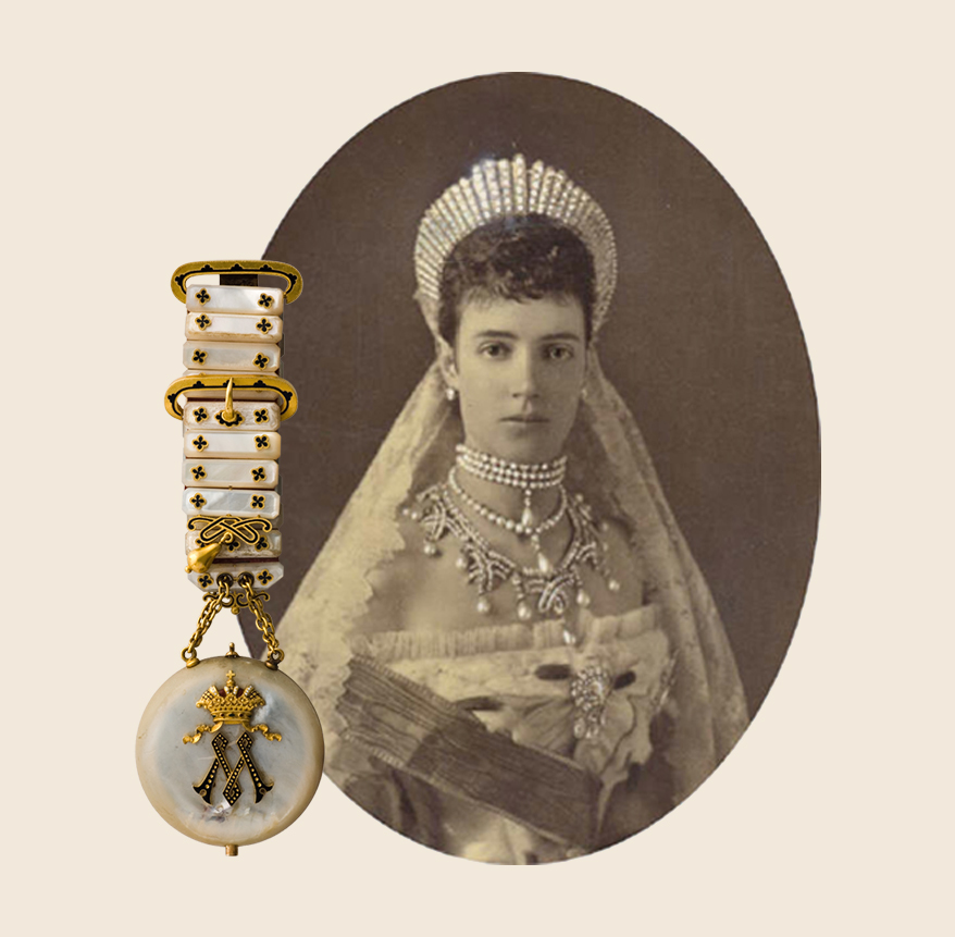 Empress Maria Feodorovna Empress of Russia portrait 19th century